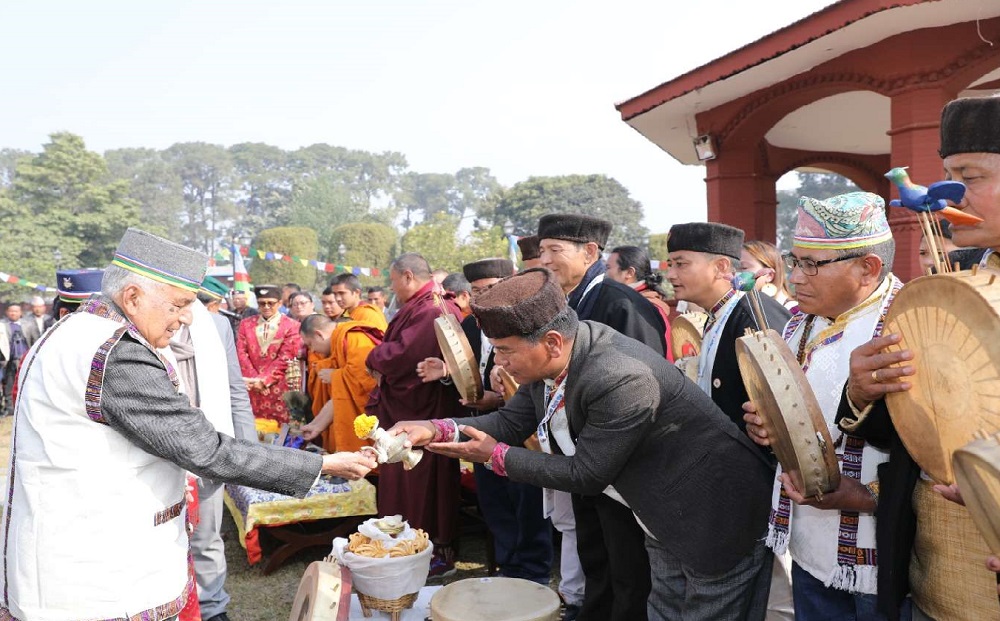 सोनाम ल्होसारको शुभारम्भ : सबै जातजातिको संस्कृति संरक्षणमा राष्ट्रपति पौडेलको जोड  