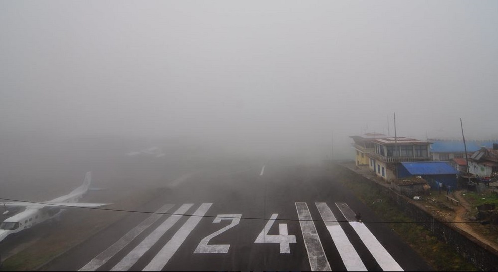 बाक्लो हुस्सुका कारण तराईका अधिकांश विमानस्थलमा हवाइ उडान प्रभावित