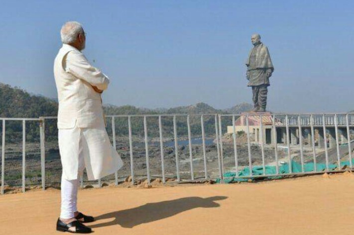 भारतीय प्रधानमन्त्री नरेन्द्र माेदीले गरे विश्वकै अग्लो स्मारक अनावरण