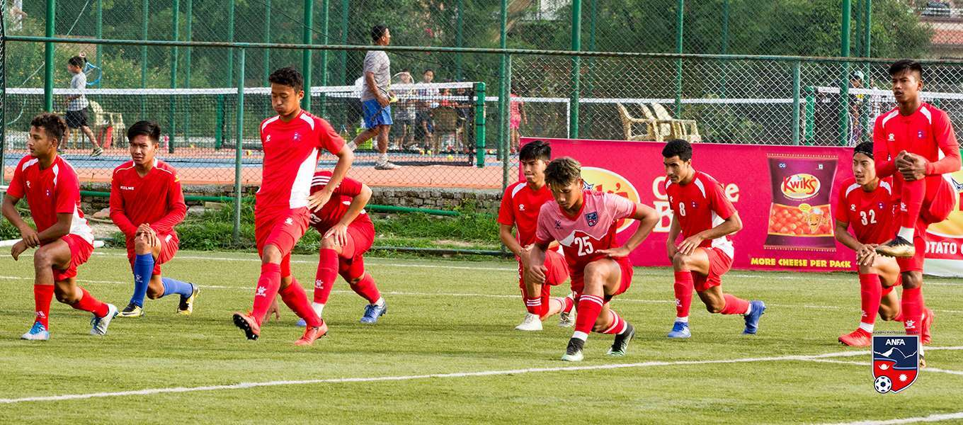 सागका लागि फुटबल टोलीको समूह विभाजन, बङ्गलादेश र भुटानसँगै नेपाल समूह ‘ए’ मा