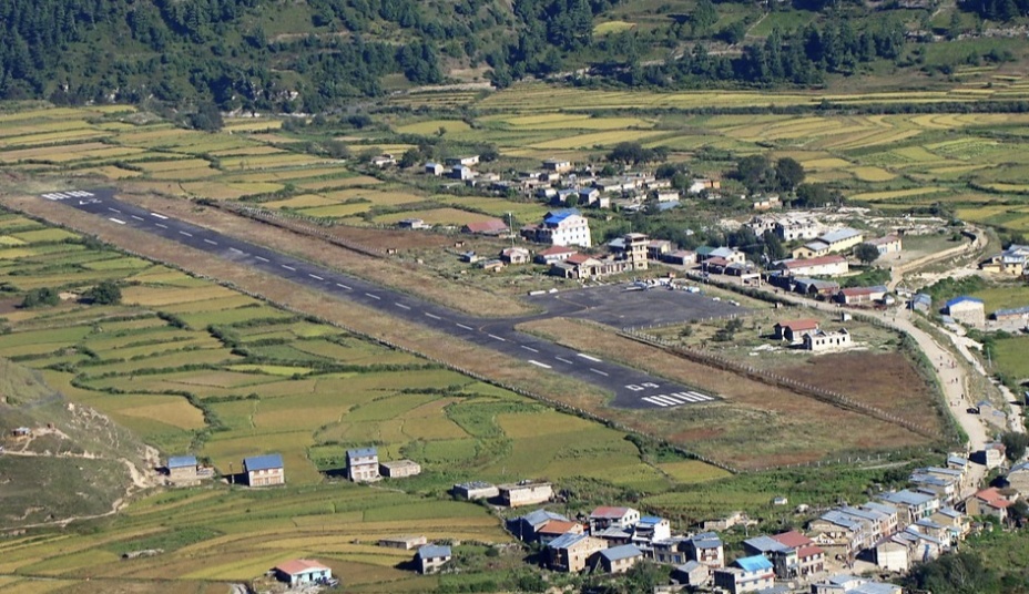 हुम्ला विमानस्थलमा पुनः कालोपत्रे गरिँदै