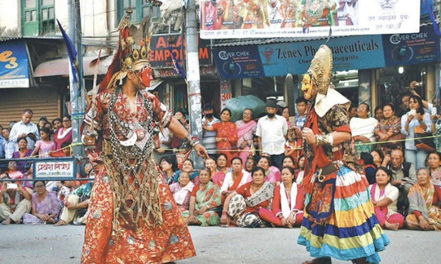 मनाइँदै इन्द्रजात्रा, अनन्त चतुर्दशी